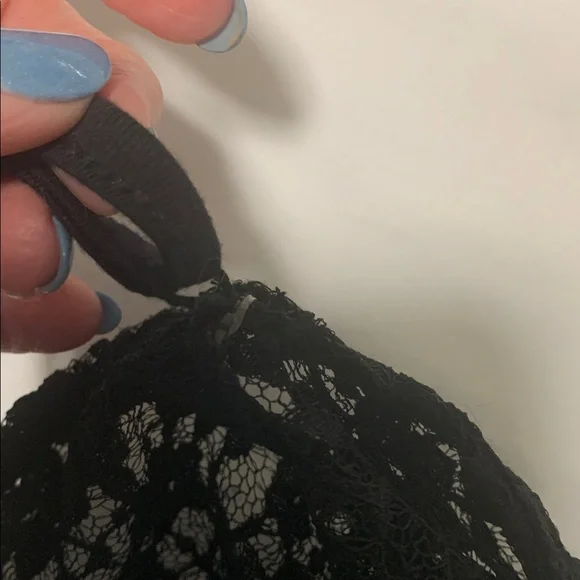Arizona Jeans Co. black lace top with tank NWT - Picture 8 of 8